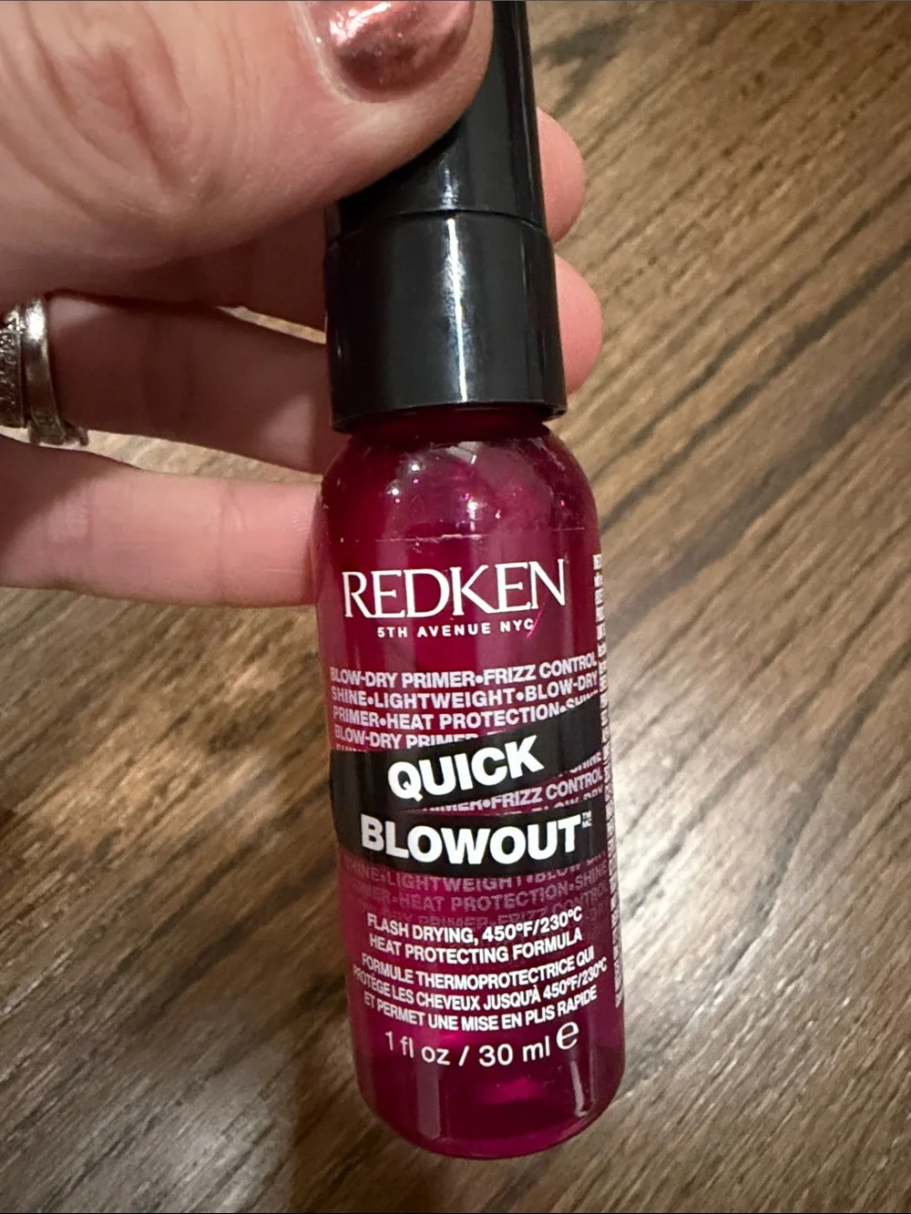 Redken quick blowout